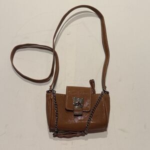Nine West mini Tan Crossbody Bag